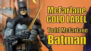 McFarlane Toys Gold Label Todd McFarlane Batman DC Multiverse Walmart Exclusive Unboxing