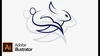 How to make a Rabbit Logo | Sketch to vector | Adobe illustrator
