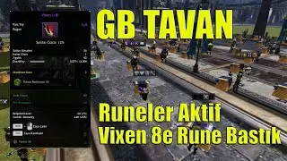 Vixen +8e Rune Bastık | Rune Sistemi Geldi | Rise Online