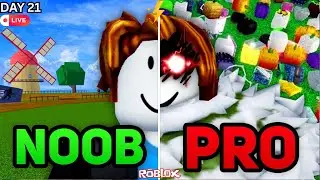 Day 21: Hunting Bosses & Mastering SEA 3! 😤🔥 | Blox Fruits NOOB to PRO Journey