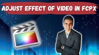 How To Adjust An Effect In The Video Animation Editor In Final Cut Pro
