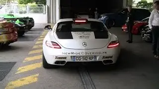 Mercedes-Benz SLS AMG w/ Akrapovic Exhaust SOUND!