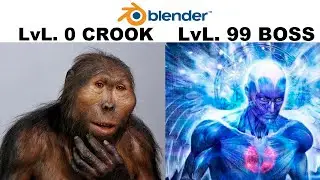 ТЕСТ на БЛЕНДЕРАСТА! Только 99%(полигонов) МОГУТ ПРОЙТИ ЕГО! | blender 2.9