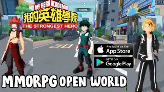 GAME ANIME MOBILE MMORPG TERBAIK ! MY HERO ACADEMIA THE STRONGEST HERO 🔴 GAMEPLAY | BLACKSHARK 3