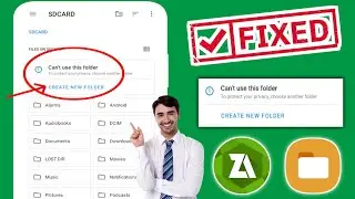 Bu Klasör Kullanılamıyor Sorunu Nasıl Düzeltilir 2024 || Bu Klasör Kullanılamıyor