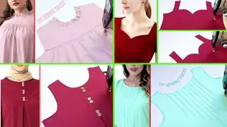 Top 4 Ways to Design and Sew Necks | DIY Sewing Tricks