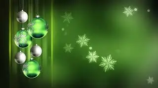 Green Ornaments 4K | Motion Background Loop | Green Video | Shaik Arif