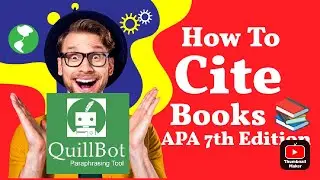 QuillBot Citation Generator [APA style Book citation] 