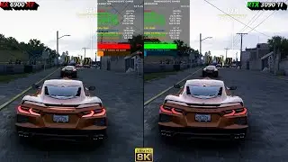 NVIDIA RTX 3090 Ti & i9 12900K VS AMD RX 6900XT & R7 5800X3D 8K Comparison