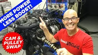 HOW TO ADD MORE POWER WITH LESS BOOST! SUPERCHARGED 3800 L67 V6 CAM SWAP! DO CAMS REALLY ADD POWER?