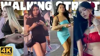 WILD NIGHTLIFE on Pattaya Walking Street December 2024 | Stunning 4K Experience - Mix Tape 02