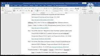 APA 7th style references/ Hindi/ Urdu Tutorial/ Formatting APA references & APA reference page