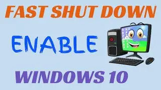 How to Shut Down Windows 10 Fast | Windows 10 slow shut down fix