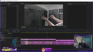Первый стрим со студии. Монтаж в Premiere Pro