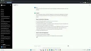 How to install Git package on WIndows with python