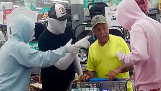 Triple Fake Mannequin Scare Prank!