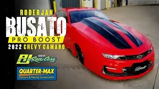 FIRST LOOK: Roderjan Busato Pro Boost 2022 Chevy Camaro built By RJ Race Cars