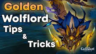 How to Solo Golden Wolflord EASILY (Melee Tips) - Genshin Impact