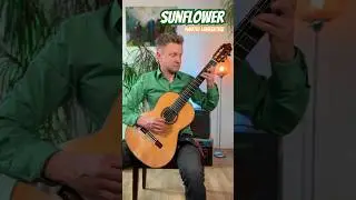 SUNFLOWER for guitar solo - the new piece by Dimitri Lavrentiev. 