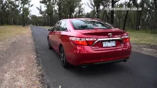 2015 Toyota Camry SX 0-100km/h & engine sound