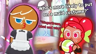 GINGERBRAVE IN A MAID COSTUME?! (Cookie Run: Who's More Likely)