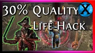 Path of Exile Crafting Tip 30% Quality The BEST Way!