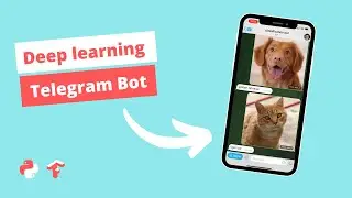 Telegram bot | Deep learning | using python | Machine learning bot | ml project