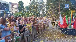 Глава города Сергей Белопольский поздравил жителей и гостей с Днем города.
