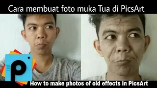 Cara edit foto PicsArt effect tua | How to make photos of old effects in PicsArt