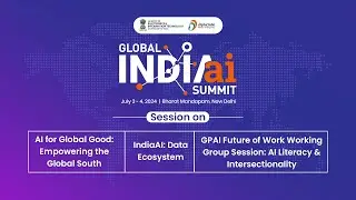 Global IndiaAI Summit 2024 | AI in India | Artificial Intelligence