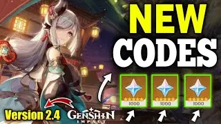 2.4 NEW! LIVESTREAM GENSHIN IMPACT REDEEM CODES - GENSHIN IMPACT CODES 2022 - GENSHIN 2.4