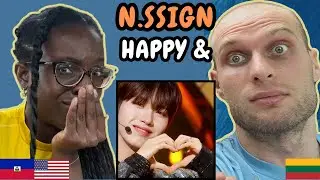 REACTION TO n.SSign (엔싸인) - HAPPY & (Live at Music Bank) | FIRST TIME WATCHING