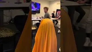 BABY RAiNBOW GHOST!! Sneaky Adley spooks the space station friends at work!! 