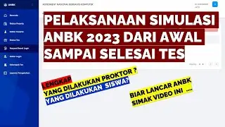 PELAKSANAAN SIMULASI ANBK 2023