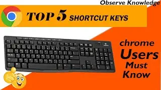 Keyboard shortcuts for Google Chrome 🔥🔥🔥|| Browser Shortcuts || Google Chrome Shortcuts #top
