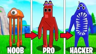 NOOB VS PRO VS HACKER - GARTEN OF BANBAN BATTLE IN MINECRAFT! MINECRAFT ANIMATION