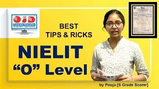 Tips & Trick for Sure Pass in NIELIT O Level Exam by Pooja || O Level कोर्स क्या है ? | New Syllabus