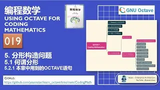 Octave Coding Math 019 - 5-2-1 Octave Statements in Fractal 何谓分形？