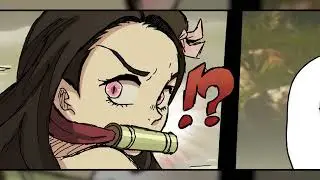 Calm down, Nezuko!! | Demon Slayer Comic Dub
