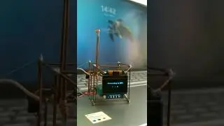 mini weather station esp8266, DHT11 & LDR.  