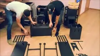 Видео по сборке мангала  Старый замок  СТЭН