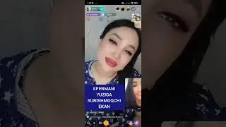 Ayollar Erini Spermasini yuziga oqizib surtsa yuzi tiniq bõlar emish🤣