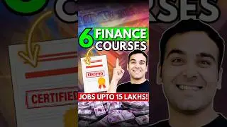 6 Certificate Courses for Stock Market With 1 Crore+ Salary 🔥🤩