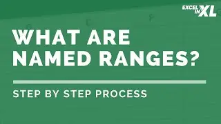 How to Create Name Range in MS Excel | Step by Step Process | 2020