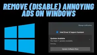 How To Remove (Disable) Annoying ads On Windows