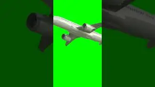 Airplane ✈️ Flying Green screen VFX