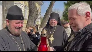 Игорь Терехов поздравляет харьковчан с Пасхой