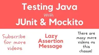 JUnit 5 Lazy Assertion Message