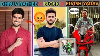ELVISH YADAV VERY ANGRY ON @dhruvrathee | @aamir__majid TALKED ABOUT PRO RIDER AGASTYA CHAUHAN