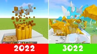 Minecraft physics: now vs 3022!